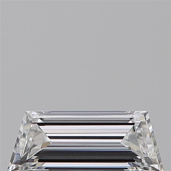 Diamante Naturale Taglio Trapezio 0.32ct EX/EX E VVS1 - GIA - 7.04x2.78x1.81mm