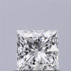 Diamante Naturale Taglio Princess 0.53ct EX/EX G VVS2 - IGI - 4.36x4.35x3.18mm