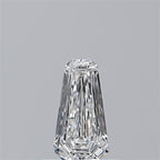 Diamante Naturale Taglio Scudo 0.5ct EX/EX E VVS1 - GIA - 7.04x3.85x2.37mm