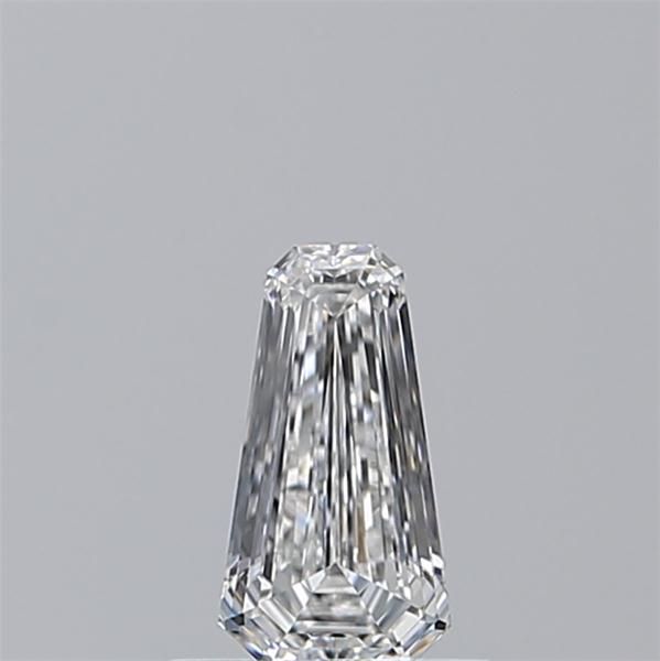 Diamante Naturale Taglio Scudo 0.5ct EX/EX E VVS1 - GIA - 7.04x3.85x2.37mm