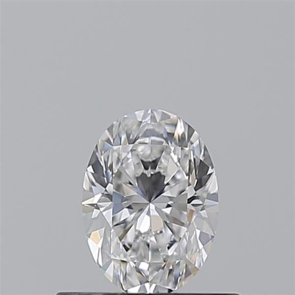 Diamante Naturale Taglio Ovale 0.5ct EX/EX D IF - IGI - 6.01x4.35x2.94mm