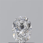 Diamante Naturale Taglio Ovale 0.5ct EX/EX D IF - IGI - 6.01x4.35x2.94mm
