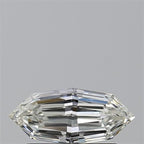 Diamante Naturale Taglio Marquise 0.51ct VG/EX H IF - GIA - 8.19x3.72x2.21mm