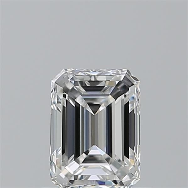 Diamante Naturale Taglio Smeraldo 0.7ct VG/EX E VVS2 - GIA - 5.91x4.34x2.86mm