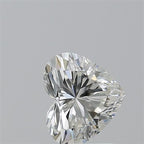 Diamante Naturale Taglio Cuore 0.7ct VG/EX H VVS1 - GIA - 5.35x6.19x3.72mm