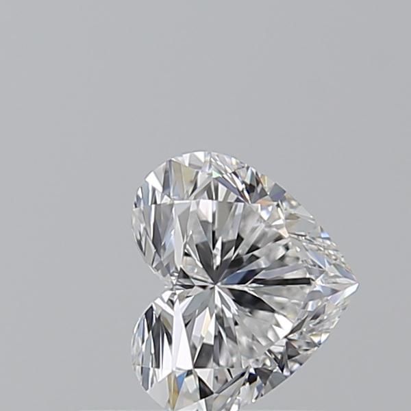 Diamante Naturale Taglio Cuore 0.7ct EX/EX D IF - GIA - 5.24x6.18x3.69mm