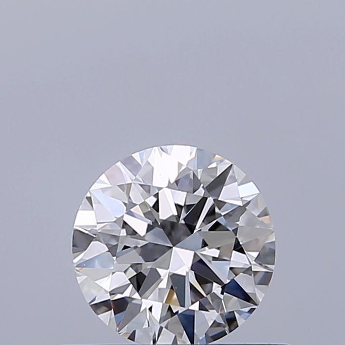 Diamante Naturale Taglio Brillante 0.5ct EX/VG/EX F VVS1 - GIA - 5.1x5.13x3.12mm
