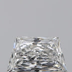 Diamante Naturale Taglio Trapezio 0.55ct VG/EX G IF - GIA - 6.72x3.97x2.59mm