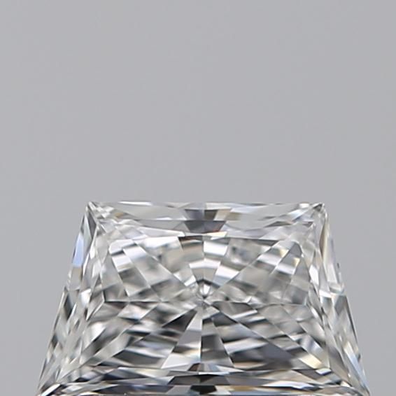 Diamante Naturale Taglio Trapezio 0.55ct VG/EX G IF - GIA - 6.72x3.97x2.59mm