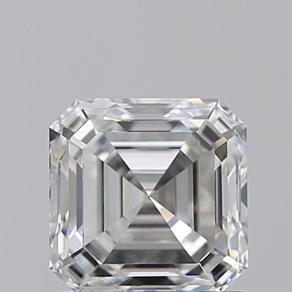 Diamante Naturale Taglio Asscher 1.18ct EX/EX F VVS2 - GIA - 5.83x5.82x3.83mm