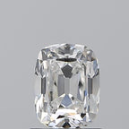 Diamante Naturale Taglio Old Miner 1.06ct VG/EX F VVS1 - GIA - 6.78x5.21x3.59mm