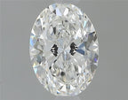 Diamante Naturale Taglio Ovale 0.4ct VG/EX F VS1 - GIA - 5.8x4.15x2.61mm