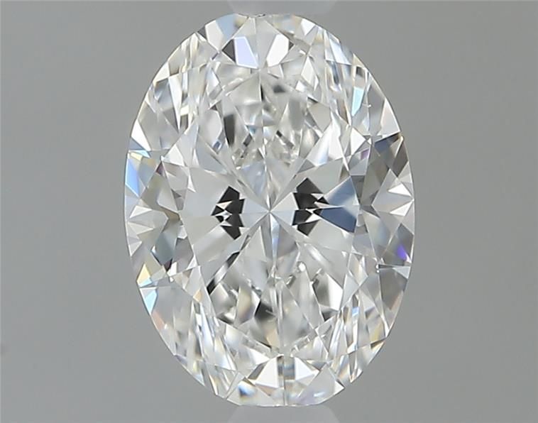 Diamante Naturale Taglio Ovale 0.4ct VG/EX F VS1 - GIA - 5.8x4.15x2.61mm