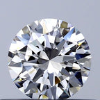 Diamante Taglio Brillante 0.4ct VG/VG/EX F VVS1 - GIA - 4.73x4.76x2.87mm