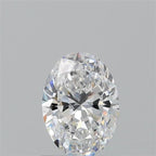 Diamante Naturale Taglio Ovale 0.9ct VG/EX D VVS1 - GIA - 7.47x5.43x3.41mm