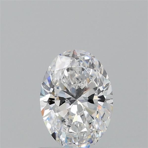 Diamante Naturale Taglio Ovale 0.9ct VG/EX D VVS1 - GIA - 7.47x5.43x3.41mm