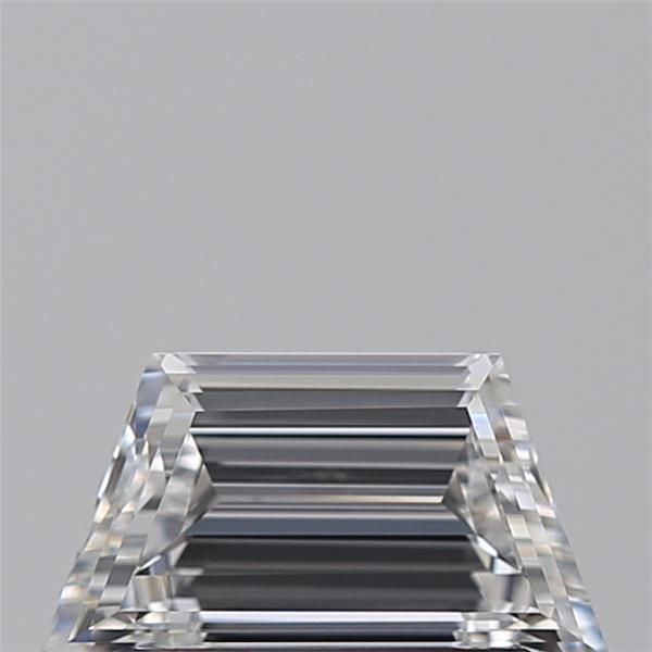 Diamante Naturale Taglio Trapezio 0.72ct VG/EX D IF - GIA - 7.7x4.13x2.75mm