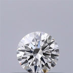 Diamante Taglio Brillante 0.3ct EX/EX/VG F VVS1 - GIA - 4.34x4.36x2.62mm