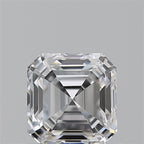 Diamante Naturale Taglio Asscher 0.71ct VG/EX D VVS2 - GIA - 4.92x4.77x3.27mm