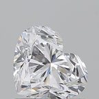 Diamante Naturale Taglio Cuore 1.01ct VG/EX D VS1 - GIA - 5.75x6.8x4.34mm