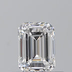 Diamante Naturale Taglio Smeraldo 0.5ct EX/EX E VVS2 - GIA - 5.13x3.71x2.59mm