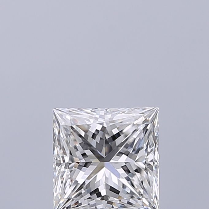 Diamante Naturale Taglio Princess 0.52ct VG/EX F VVS1 - GIA - 4.46x4.39x3.23mm
