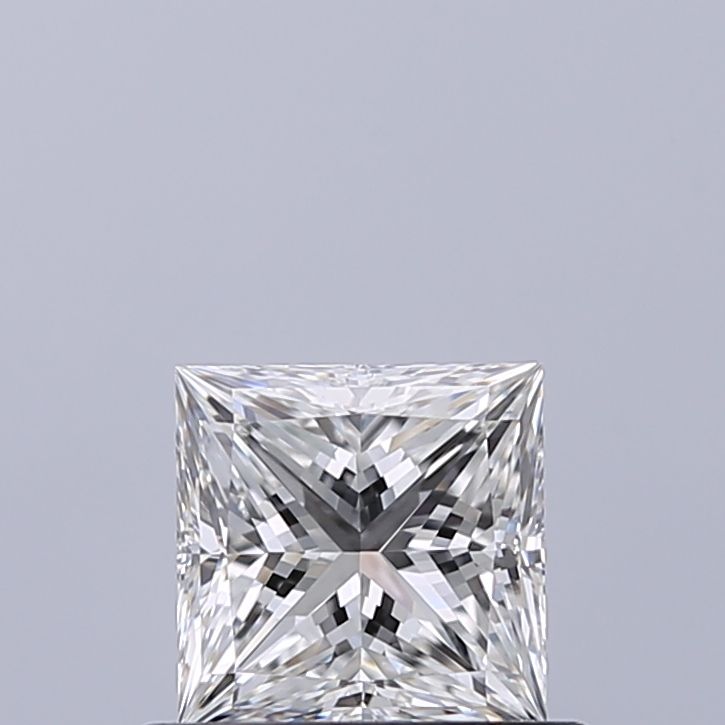 Diamante Naturale Taglio Princess 0.62ct EX/EX F VVS1 - IGI - 4.67x4.65x3.45mm