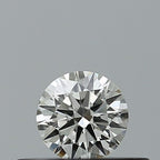 Diamante Naturale Taglio Brillante 0.18ct 3EX H VVS1 - IGI - 3.68x3.71x2.19mm