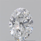 Diamante Naturale Taglio Ovale 0.71ct VG/VG D VVS1 - GIA - 7.03x4.95x3.14mm