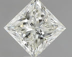 Diamante Naturale Taglio Princess 0.54ct G/EX J VS1 - IGI - 4.45x4.34x3.22mm