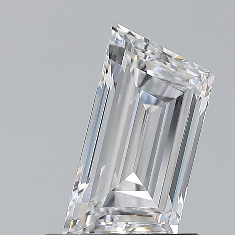 Diamante Naturale Taglio Trapezio 0.76ct VG/EX D VS2 - GIA - 4.18x8.33x2.46mm