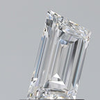 Diamante Naturale Taglio Trapezio 0.76ct VG/EX D VS2 - GIA - 4.18x8.33x2.46mm