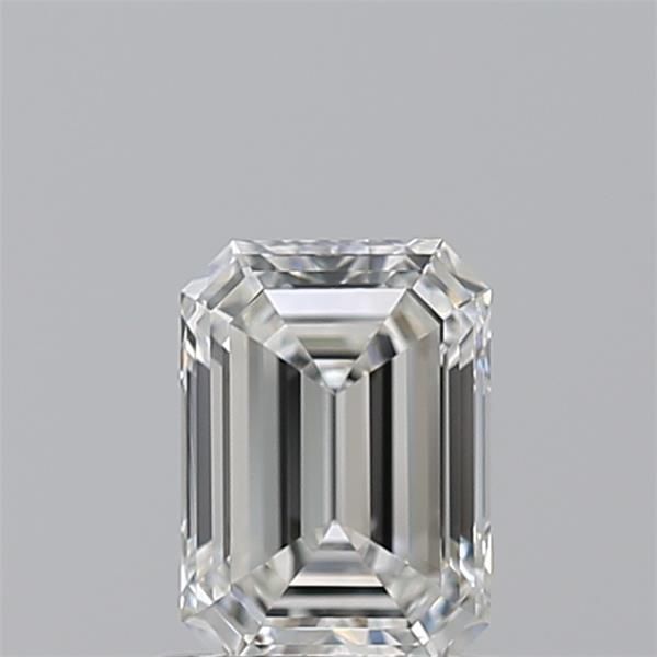 Diamante Naturale Taglio Smeraldo 0.8ct VG/EX G IF - GIA - 6.46x4.61x2.87mm