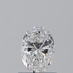 Diamante Naturale Taglio Ovale 0.7ct G/EX D IF - GIA - 6.93x4.96x3.14mm