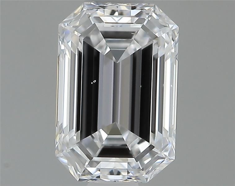 Diamante Naturale Taglio Smeraldo 0.51ct VG/EX D VS2 - GIA - 5.68x3.82x2.46mm