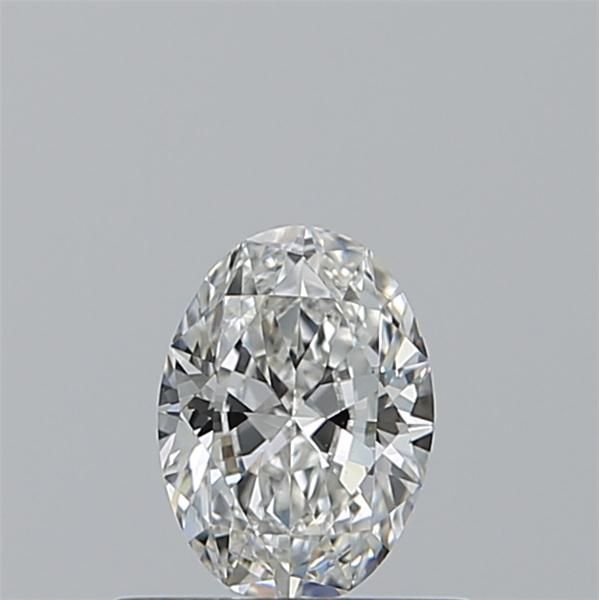 Diamante Naturale Taglio Ovale 0.5ct EX/EX F VVS1 - IGI - 6.19x4.49x2.61mm