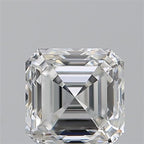 Diamante Taglio Smeraldo Quadrato 1.05ct EX/EX F IF - GIA - 5.55x5.49x3.76mm