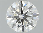 Diamante Naturale Taglio Brillante 0.5ct 3EX E VVS1 - IGI - 5.03x5.11x3.17mm