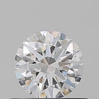 Diamante Naturale Taglio Brillante 0.5ct 3EX D VS1 - GIA - 5.09x5.07x3.11mm