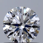 Diamante Naturale Taglio Brillante 0.6ct 3EX D VVS1 - GIA - 5.38x5.42x3.37mm