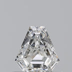 Diamante Naturale Taglio Scudo 0.51ct EX/EX F VVS1 - GIA - 5.24x5.07x2.73mm