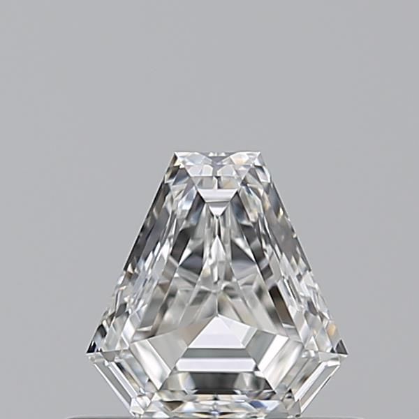 Diamante Naturale Taglio Scudo 0.51ct EX/EX F VVS1 - GIA - 5.24x5.07x2.73mm
