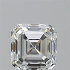 Diamante Naturale Taglio Asscher 1.7ct EX/EX E VVS2 - GIA - 6.5x6.36x4.32mm