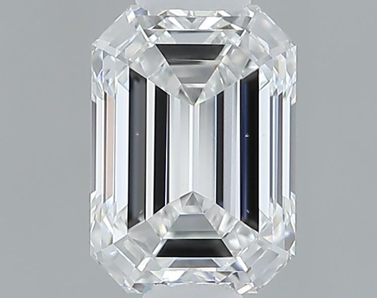 Diamante Naturale Taglio Smeraldo 0.55ct EX/EX E VS2 - GIA - 5.47x3.88x2.68mm