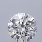 Diamante Naturale Taglio Brillante 0.61ct 3EX G IF - GIA - 5.42x5.44x3.4mm