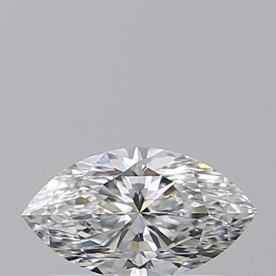 Diamante Naturale Taglio Marquise 0.5ct EX/EX E IF - IGI - 7.31x4.1x2.82mm