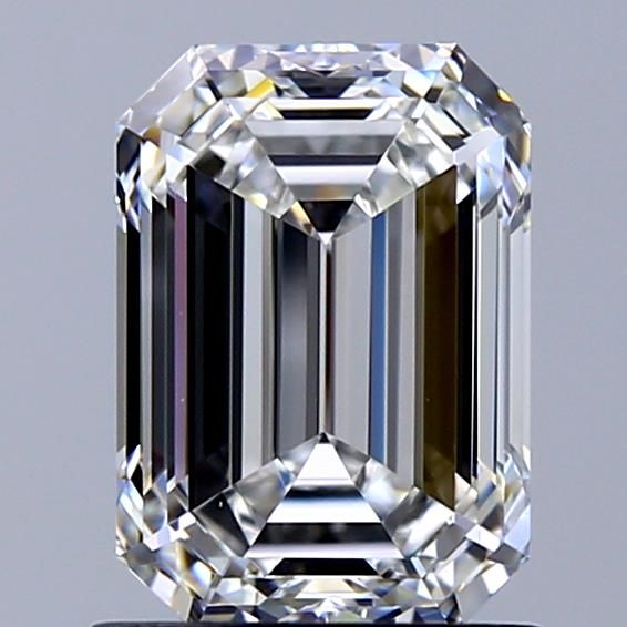 Diamante Naturale Taglio Smeraldo 1.41ct EX/EX F VS2 - GIA - 7.53x5.3x3.58mm