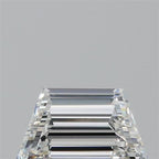Diamante Naturale Taglio Trapezio 0.71ct EX/EX F VVS2 - GIA - 7.47x4.08x2.8mm