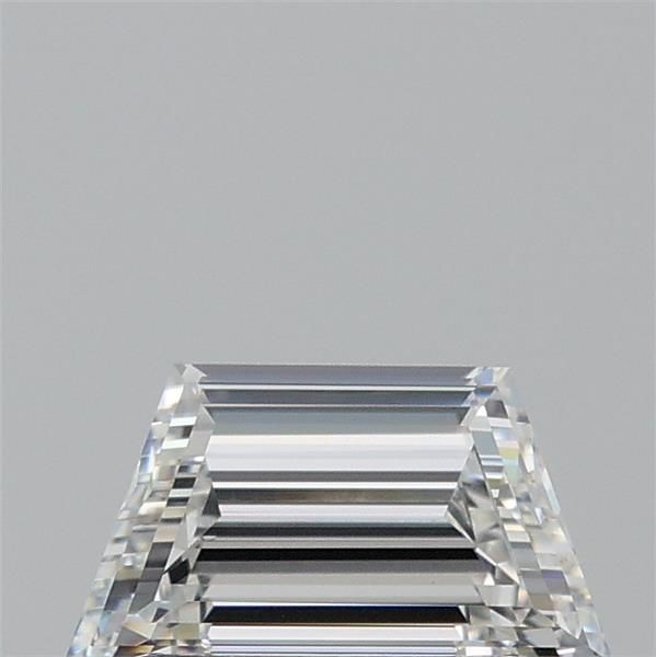 Diamante Naturale Taglio Trapezio 0.71ct EX/EX F VVS2 - GIA - 7.47x4.08x2.8mm