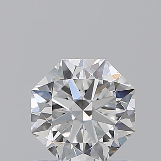 Diamante Naturale Taglio Ottagonale 0.7ct EX/EX F VVS2 - GIA - 5.37x5.32x3.48mm